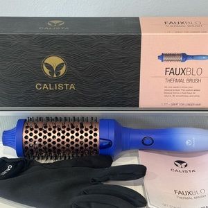 Calista FauxBlo Thermal Brush (Sapphire) 1.77” Great for long hair